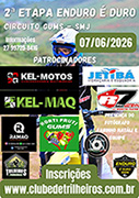Cartaz Enduro É duro - Circuito Guns